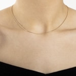 Collier serpent or jaune 750/18 ct 0.9mm - 1143.09303