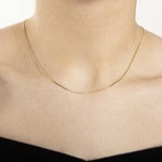 Schlangenkette 750/18 K Gelbgold 0,9mm - 1143.09308