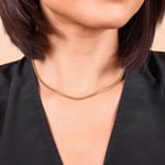 Schlangenkette 750/18 K Gelbgold 2.4mm - CSC1003