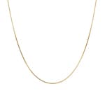 Schlangenkette 8-fach diamantiert 750/18 K Gelbgold 0.8mm