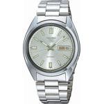 Seiko 5 Sports Day-Date Silver