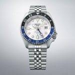 Seiko 5 Sports GMT Silver Cloud SKX Re-Interpretation - SSK033K1
