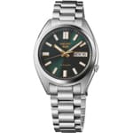 Seiko 5 Sports SNXS Automatic Green Tie