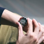 Seiko Conceptual Digital Alarm Chronograph Black & Red - SMGG19P1