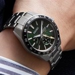 Seiko Presage Automatic GMT Sharp Edged Green - SPB219J1