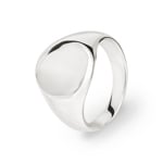 Siegelring 925 Silber rhodiniert, Lady - 337604