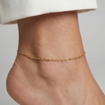 Sif Jakobs Asola Ankle Chain - SJ-A2790-YG