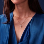 Sif Jakobs Belluno Croce Collier - SJ-N2394-CZ-YG