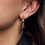 Sif Jakobs Bormio Circolo Grande Hoop Earrings - SJ-E2598-YG