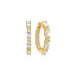 Sif Jakobs Ellera Ovale Grande Hoop Earrings
