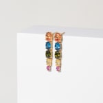 Sif Jakobs Ellisse Lungo Cinque Boucles d'oreilles pendantes - SJ-E2323-XCZ-YG