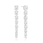 Sif Jakobs Ellisse Lungo Otto Boucles d'oreilles pendantes