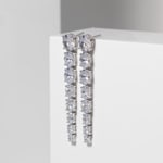 Sif Jakobs Ellisse Lungo Otto Boucles d'oreilles pendantes - SJ-E2324-CZ
