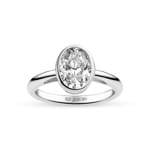 Sif Jakobs Sardinien Ovale Grande Solitaire Ring - SJ-R2796-CZ