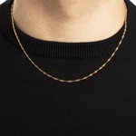 Collier singapour or jaune 750/18 ct 1,8mm - 1143.09318