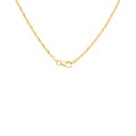 Collier singapour or jaune 750/18 ct 1,8mm - 1143.09318