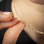 Singapurkette 750/18 K Gelbgold 2.4mm - CSI1004