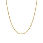 Singapurkette 750/18 K Gelbgold 2.4mm