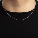 Singapurkette 750/18 K Weissgold 1.2mm - 1243.09314