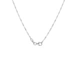 Singapurkette 750/18 K Weissgold 1.2mm - 1243.09314