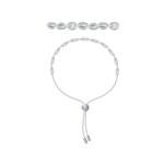 Skagen Bracelet Anja Pebble Liquid Metal Silvery - SKJ1832040