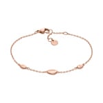Skagen Bracelet Anja Pebble plaque or rosé
