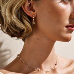 Skagen Créoles Anja Quartz Rose Doré - SKJ1864710