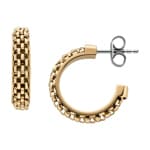 Skagen Hoop earrings Merete Mesh
