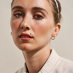 Skagen Hoop earrings Moderne Stak Gold - SKJ1868710