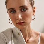 Skagen Hoop earrings Moderne Stak Large Rose - SKJ1874791