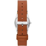 Skagen Grenen Lille Solaire Disc Argenté / Marron - SKW3086