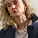 Skagen Drop Earrings Anja Pebble  - SKJ1852040