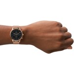 Skagen Jorn 38 Hybrid Smartwatch HR Rosé - SKT3300