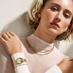 Skagen Chain Moderne Stak 5mm Gold - SKJ1866710