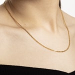 Mirror Cable Chain 750/18 K Yellow Gold 2.1mm - 1142.04105