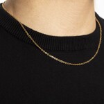 Mirror Cable Chain 750/18 K Yellow Gold 2.1mm - 1142.04105