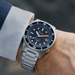 Squale 1521 Black Blasted Bracelet - 1521BKBL.SQ20S