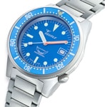 Squale 1521 Blue Blasted Bracelet - 1521BLUEBL.SQ20S