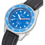 Squale 1521 Blue Blasted Rubber - 1521BLUEBL.VO