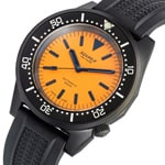 Squale 1521 Full Luminous Orange Militaire Rubber - 1521DLCFOR.VO