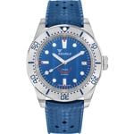 Squale 1545 Steel Blue Rubber