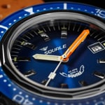 Squale 2002 Blue Leather - 2002.SS.BL.BL.PTC