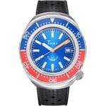 Squale 2002 Blue-Red Rubber
