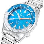 Squale Matic Light Blue Bracelet - MATICXSE.SQ22L