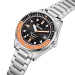 Squale Matic S Orange Bracelet - MATICBKOBK.SSBX