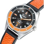 Squale Matic S Orange HydroLeather - MATICBKOBK.RLOR