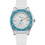 Squale Matic S White Mosaic Rubber - MATICLBWT.MRWT