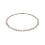 Swarovski Angelic Collier, weiss, Rosé vergoldet