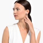 Swarovski Boucles d'oreilles clous Angelic, bleu, métal rhodié - 5536770