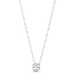 Swarovski Angelic Round necklace, white, rhodium plated - 5567931